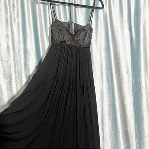 Free People Freya Maxi Dress Black